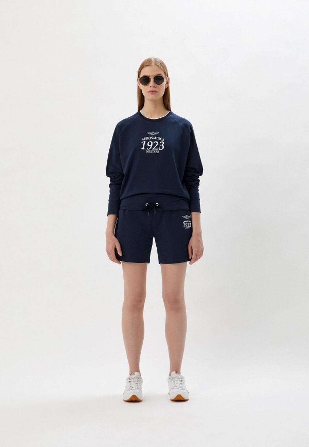 Костюм жен. AERONAUTICA 010 синий шорты