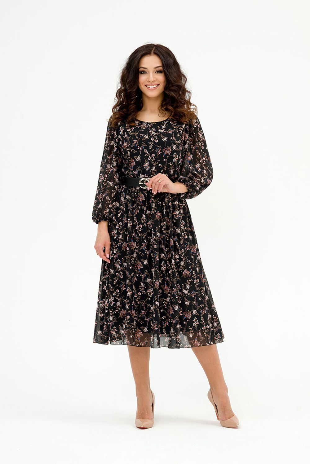 Платье Ариэль (48-54) Serenada фоне (Акция)