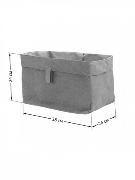 Органайзер для хранения DeNASTIA Джинсовая коллекция, 38x24x24, синий