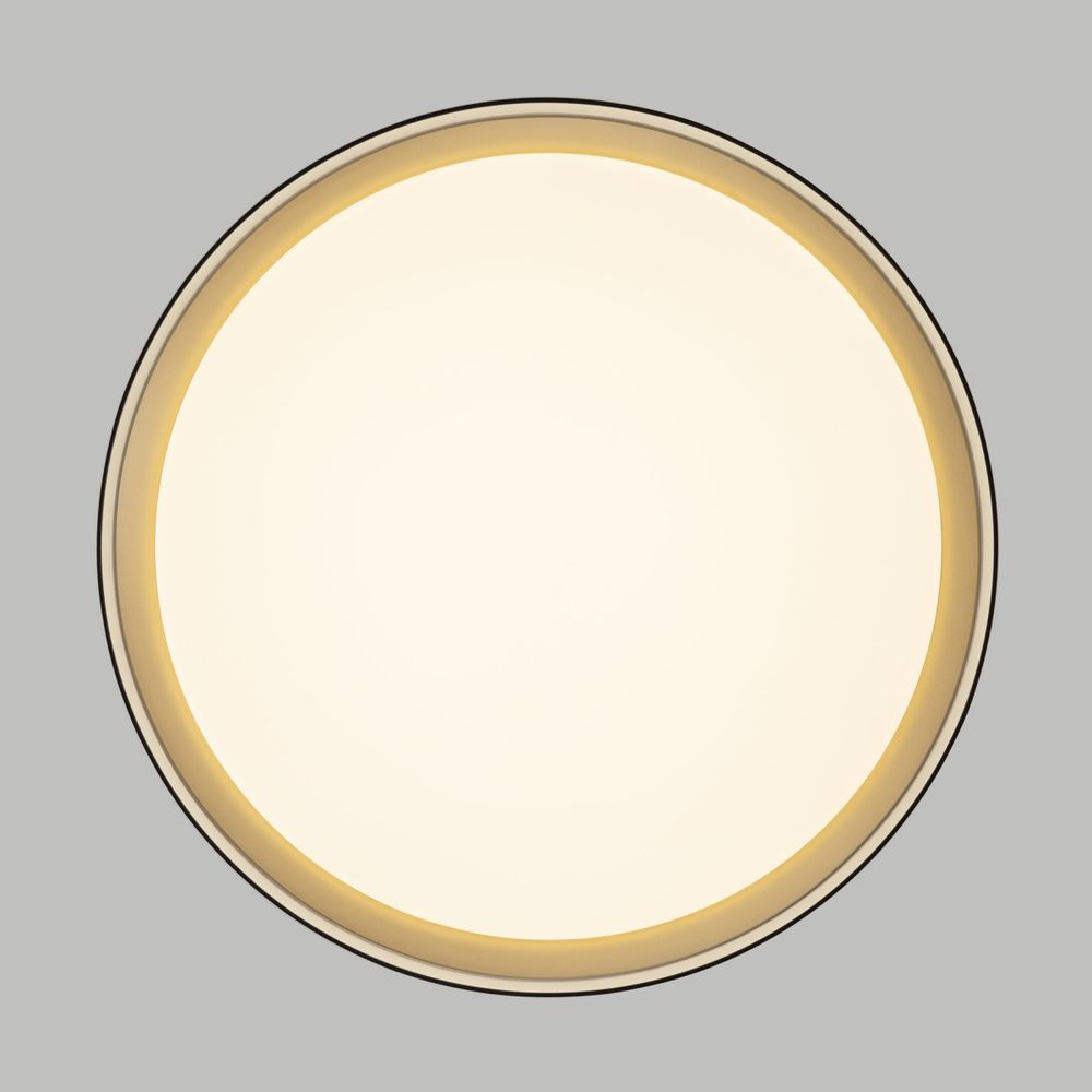 Citilux BOSS CL751351G LED RGB Светильник с пультом Чёрный с Золотом