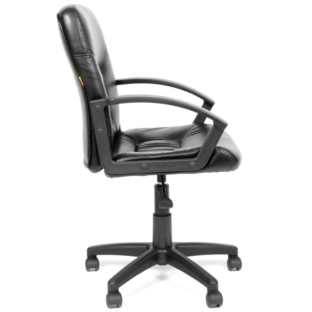 Кресло оператора Chairman 651 PL, экокожа черная