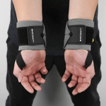 Бинты кистевые - страпы для запястья LUXIAOJUN W80 Wrist Wraps (Серые)