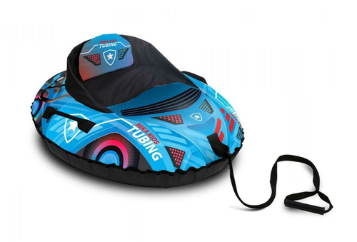 Тюбинг Nika овал машинка  ТБМ2/Г2 голубой