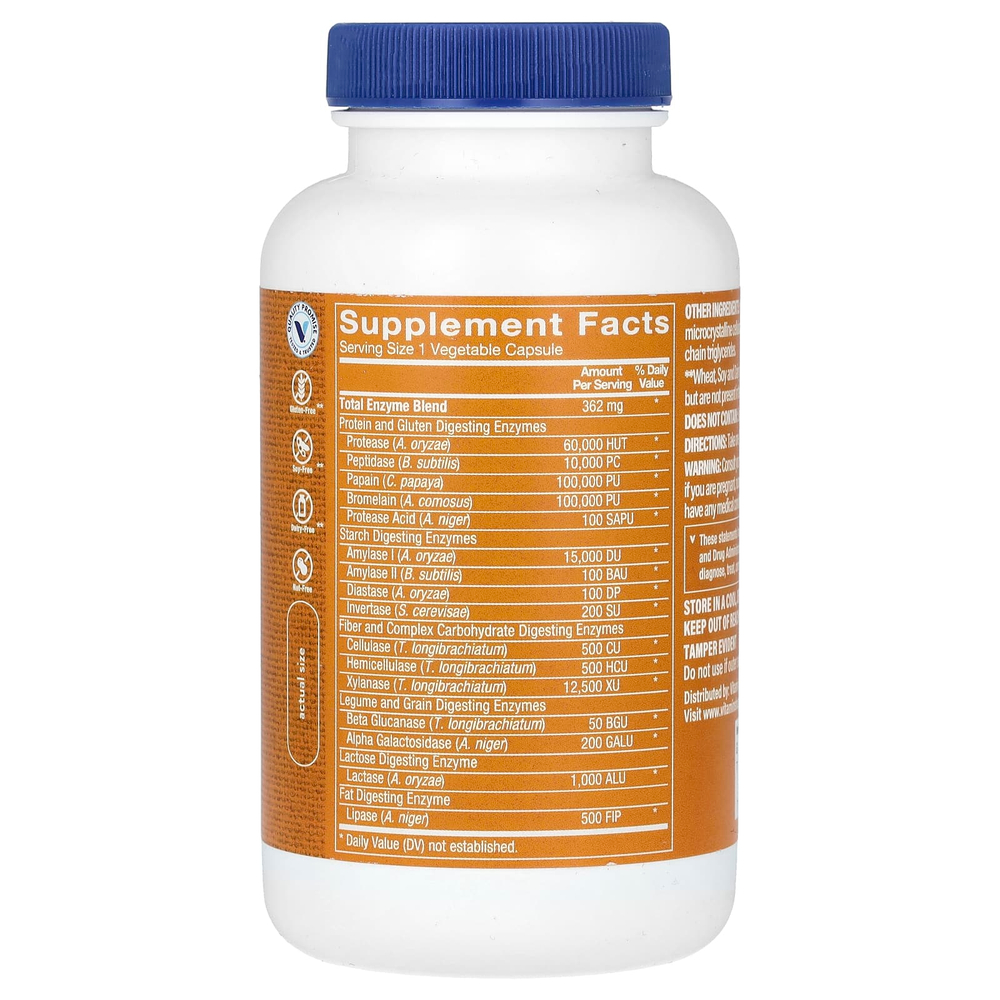 The Vitamin Shoppe, Digest Extra, 180 растительных капсул
