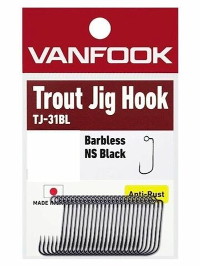 Крючок офсетный VANFOOK TJ-31BL #8; 6 шт