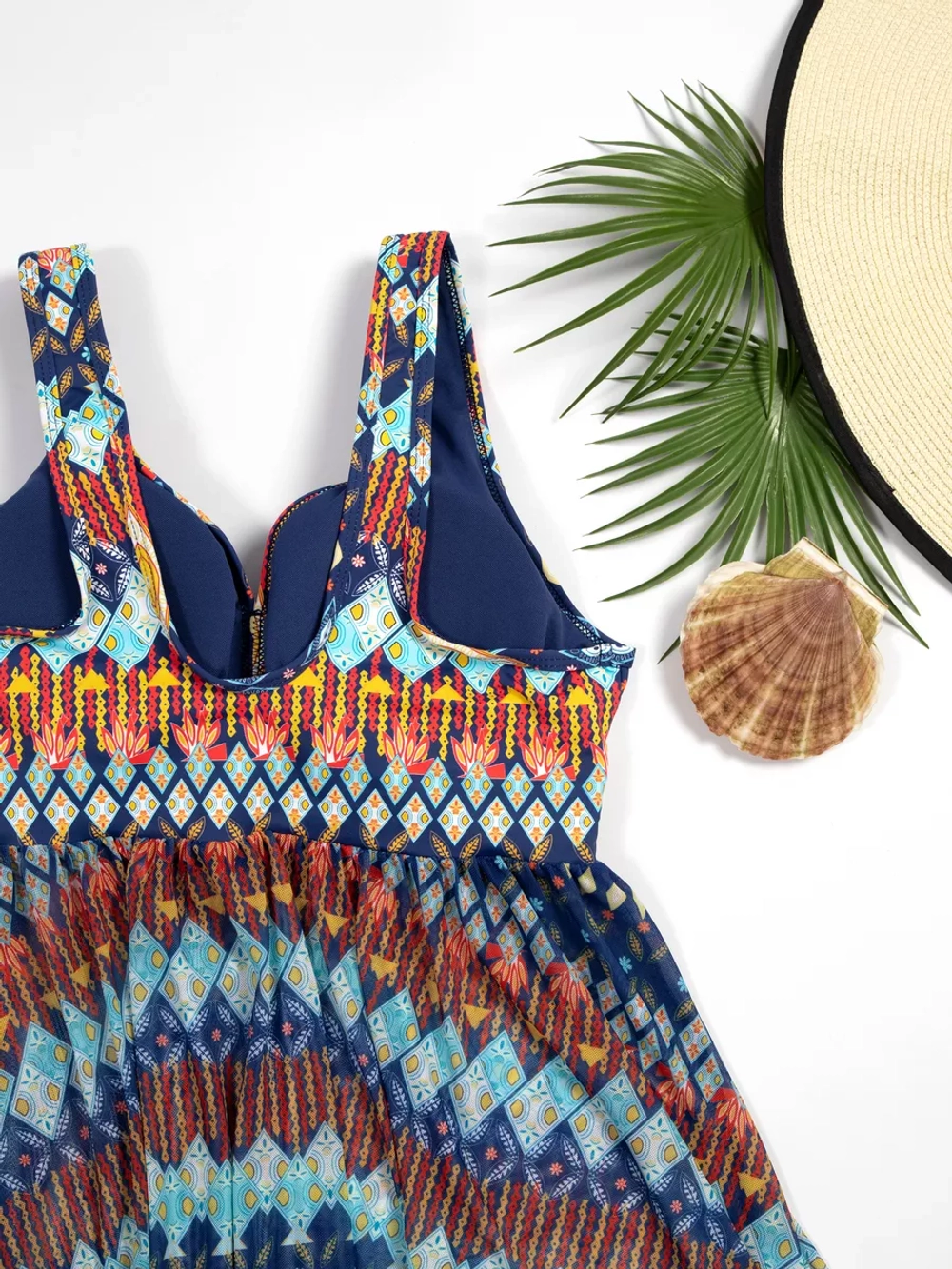 купальник раздельный танкини больших размеров