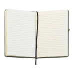 Записная книжка Basir на резинке, формат А5, переплет из кожзама под мрамор, 21*14 см, 80 листов, 4 цвета ассорти