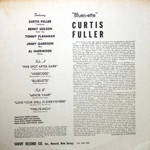 Curtis Fuller's Quintet / Blues-ette (LP)