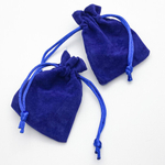 Мешочек бархатный, цвет тиффани, размер 9*12 см, цена за 1 шт