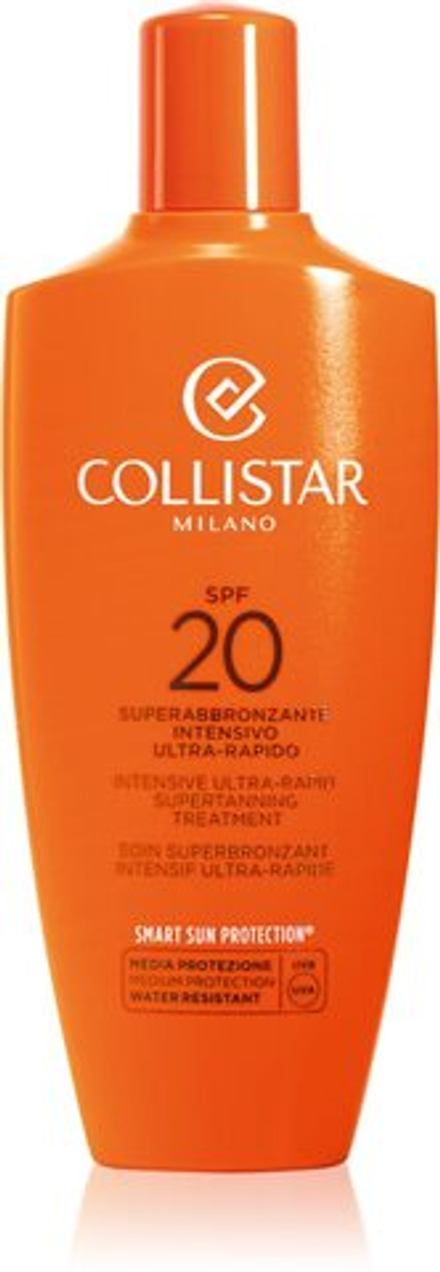 Collistar Special Perfect Tan Intensive Ultra-Rapid Supertanning Treatment - средство ускоряющее и продлевающее загар SPF 20 /   200  ml  / GTIN 8015150262231