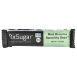 RxSugar, Swealthy Snax ™, батончики, мятный брауни, 8 пакетиков по 28 г (1 унция)