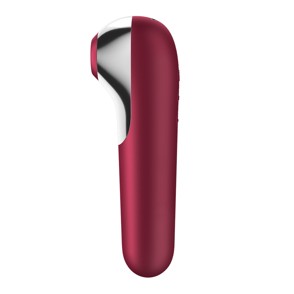 Вакуумно-волновой стимулятор Satisfyer Dual Love, красный