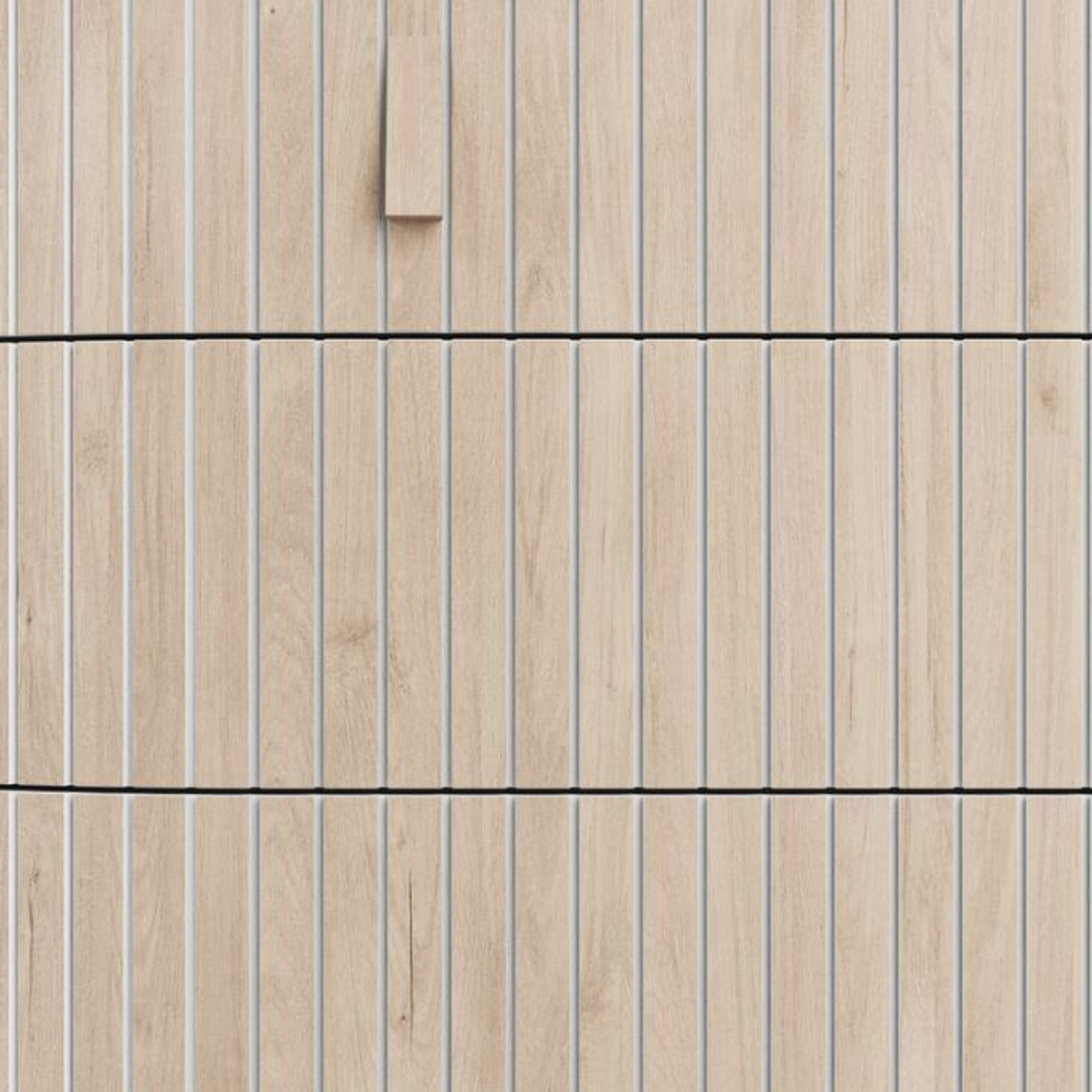 Шкаф для одежды двухдверный Эклипс (беленый дуб), 146x210x60 см