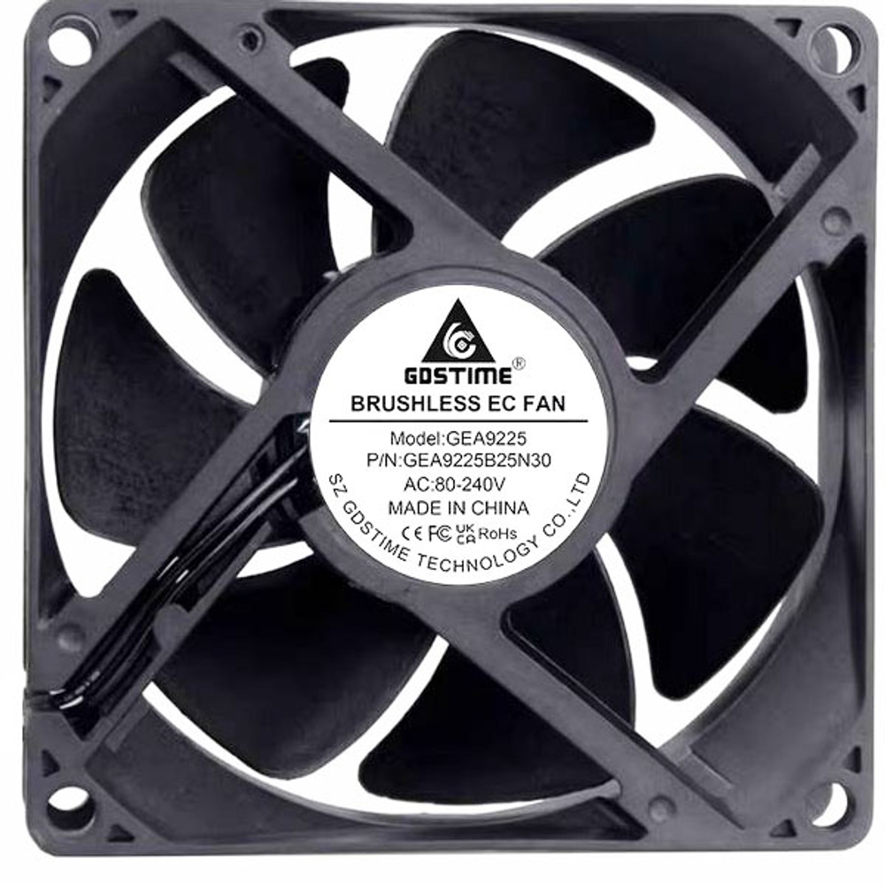 Вентилятор GDSTIME - 9.2см/220V