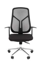 Офисное кресло Chairman CH588 черный пластик, черный