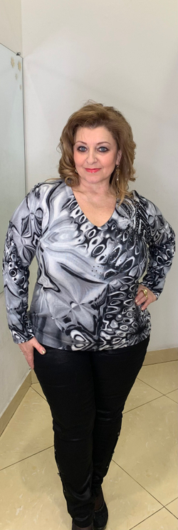 Пестрый немецкий джемпер