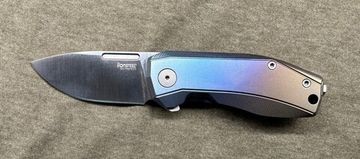 Нож складной Lion Steel NANO ARCOBALENO - сталь MagnaCut, рукоять цветной титан