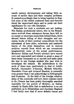 The Commedia Dell'Arte. A Study in Italian Popular Comedy | Winifred Smith