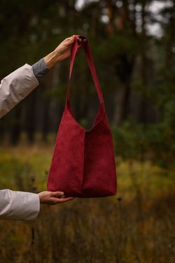 Сумка Лоди "Дикий гранат" (красный)