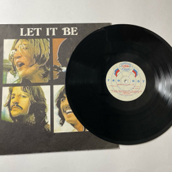 Винтажная виниловая пластинка LP The Beatles Битлз Let It Be Пусть Будет Так (Россия 1992)