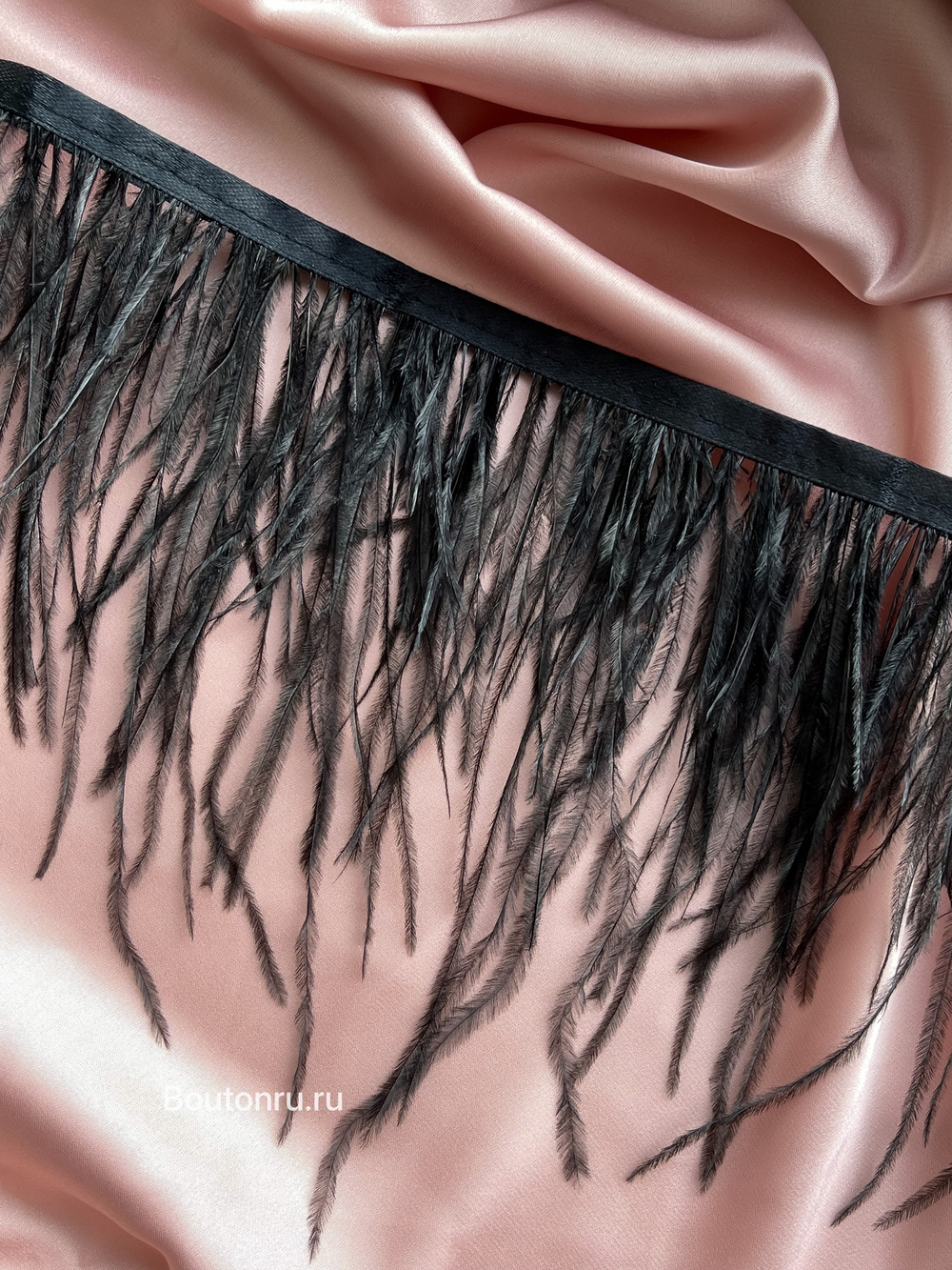 Перо черное