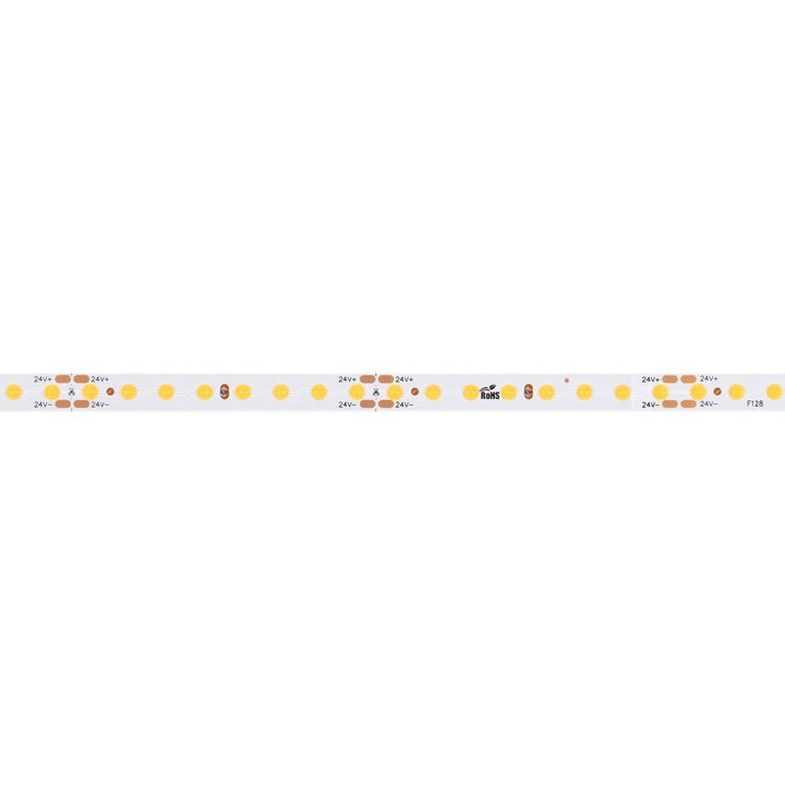 Светодиодная лента Arlight 9,6W/m 128LED/m COB теплый белый 5M COB-X128-8mm 24V Warm3000 036838