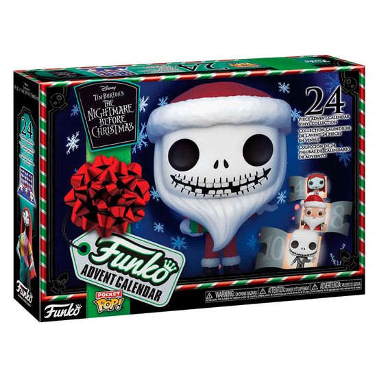Набор подарочный Funko Advent Calendar Disney TNBC (Pkt POP) 24 фигурки 49668 / Адвент календарь Фанко по мотивам мультфильма "Кошмар перед Рождеством"