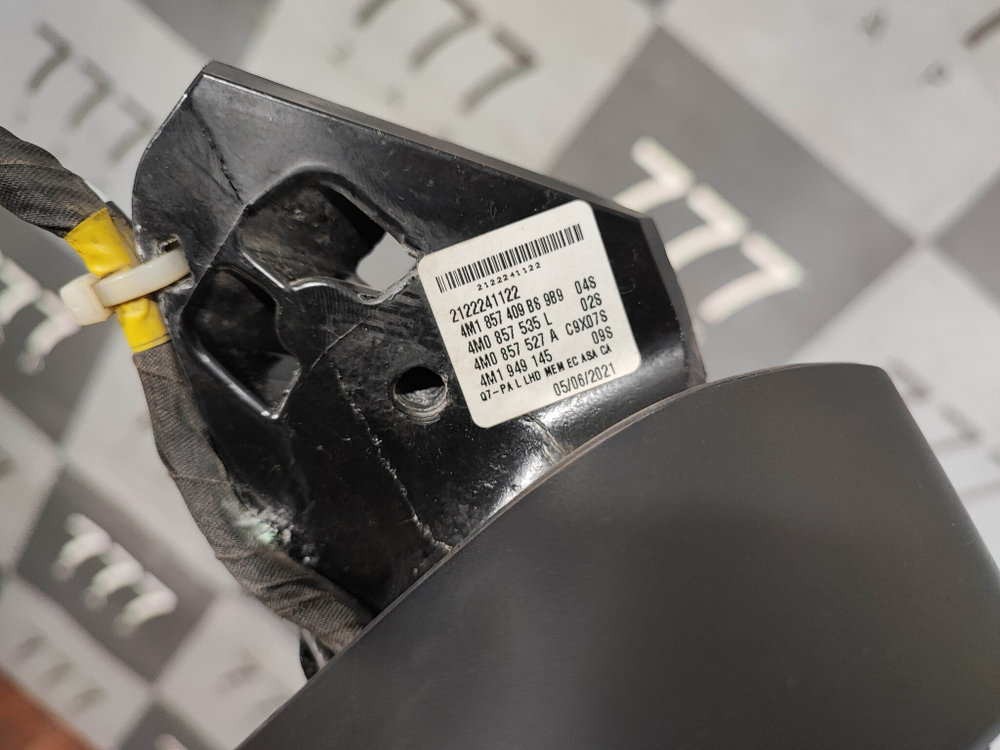 Зеркало левое 15 + 1 pin Audi Q7 (4M) 19-нв Б/У Оригинал 4M1857409BS9B9