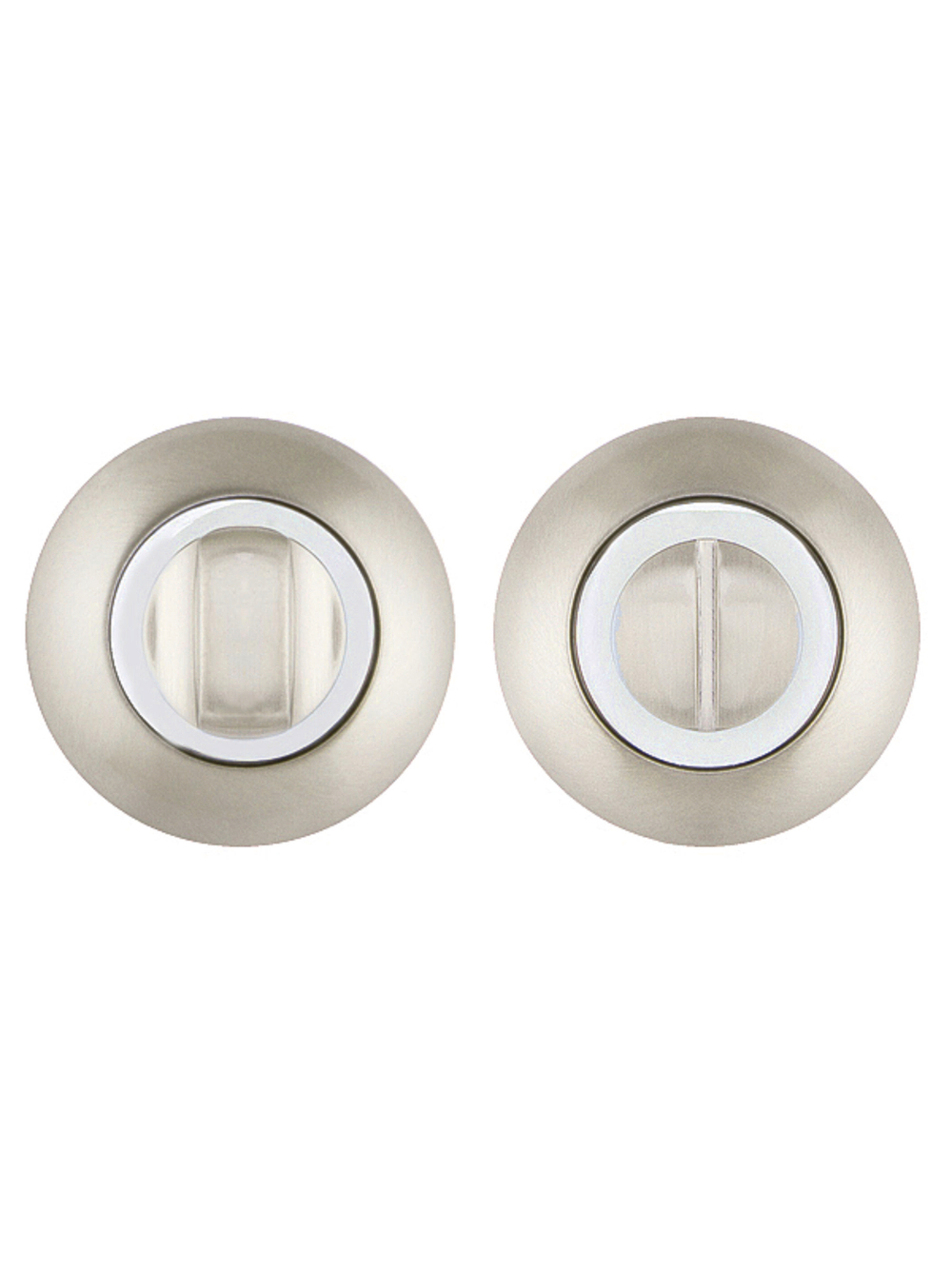 Ручка поворотная BK6 JR SN/CP матовый никель/хром