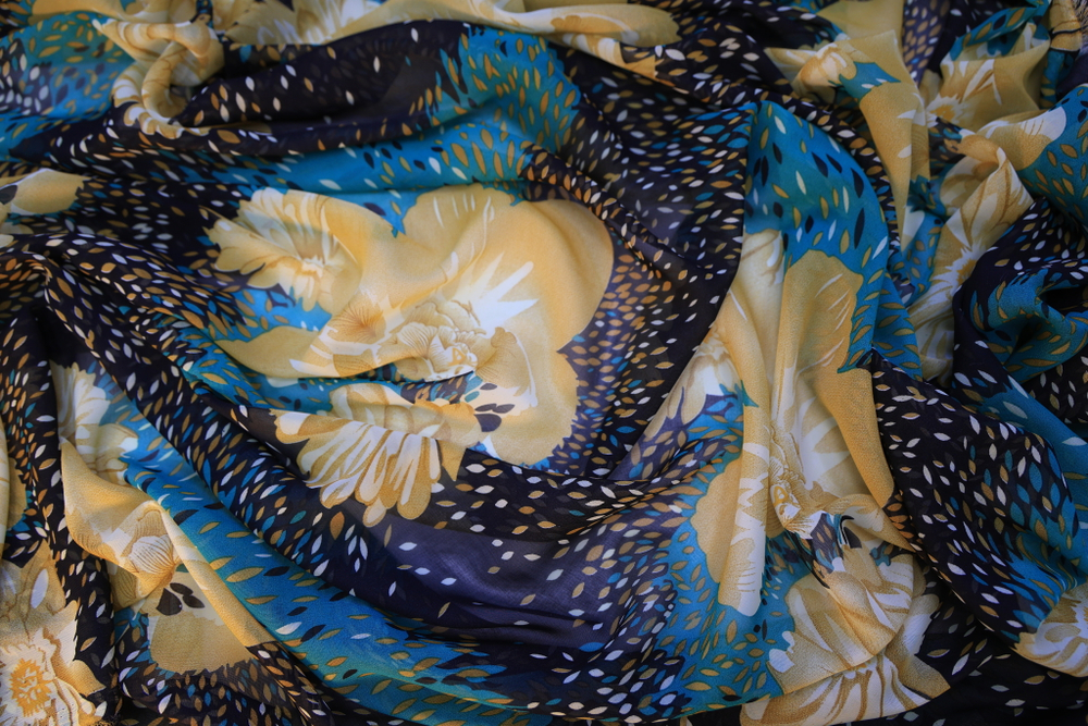 Шифон набивной