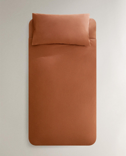 Пододеяльник Zara Home, хлопок 100%, однотонный, 2615/088