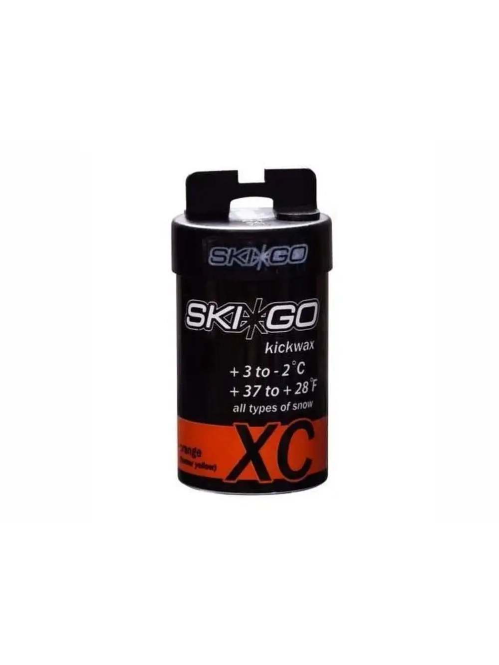 SkiGo Мазь держания XC Kickwax Orange  +3° до -2°С