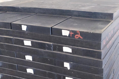 Техпластина 1000*250*40 мм резиновая на отвал (скребок) (металлический трос 6 мм)