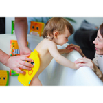 3612504 Мочалка детская для купания «Утёнок», варежка, из махры