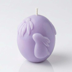 Свеча Яйцо пасхальное лиловое