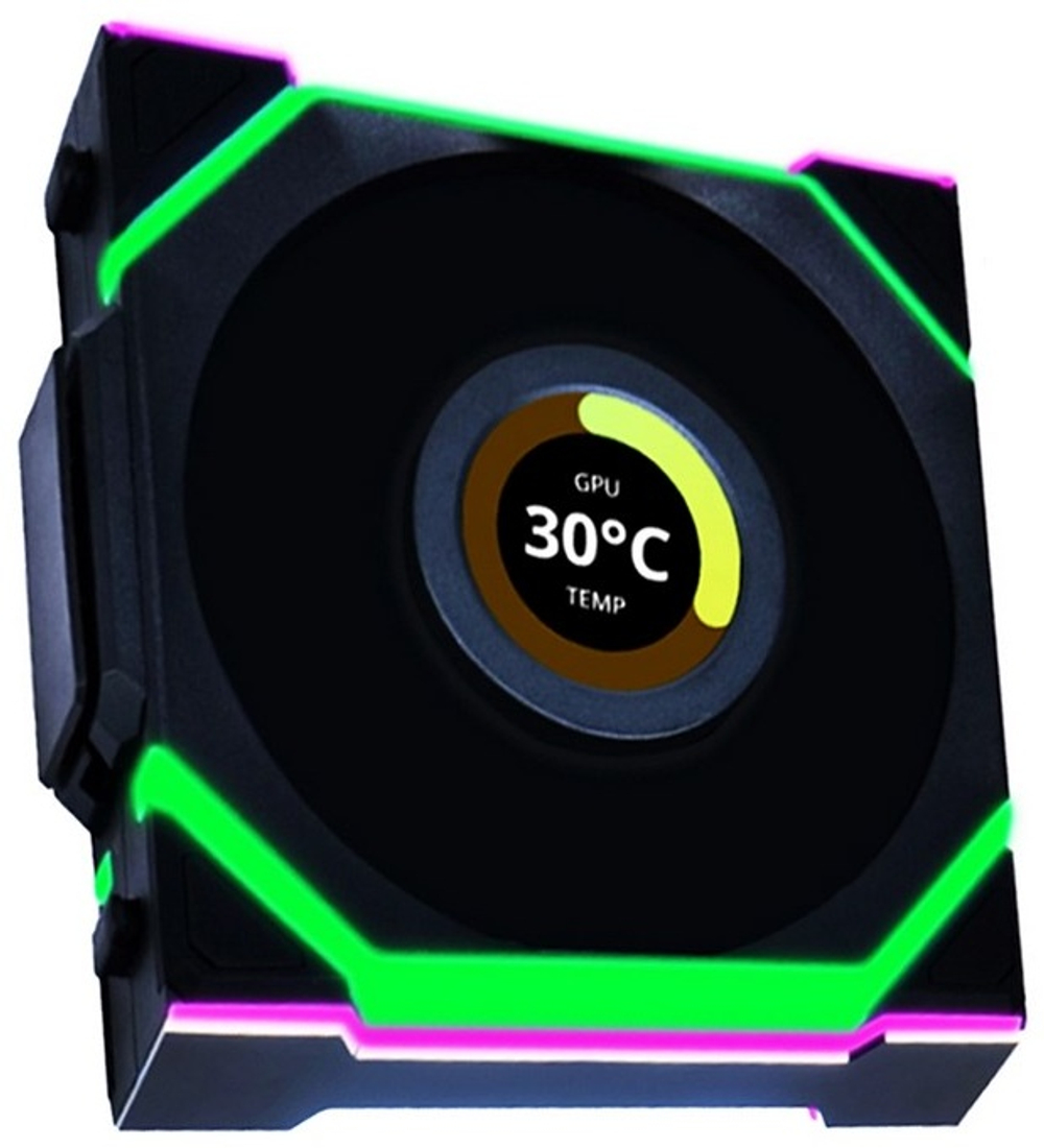 Вентилятор LIAN LI Uni Fan SL Wireless LCD 120 ARGB 12SLLCD1W1B