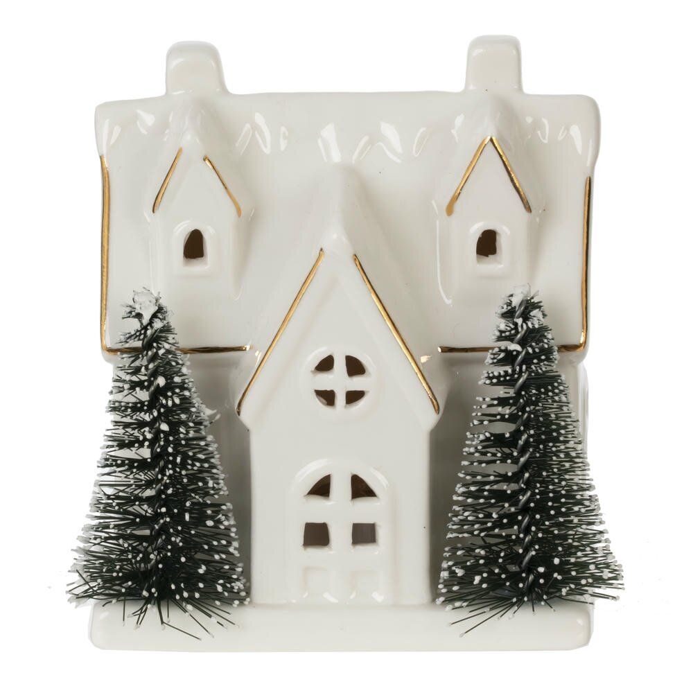 GAEM Фигурка декоративная "Домик" с подсветкой (2хLR44), L8 W6 H9 см