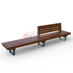 Скамейка Rail Road 02 продольная двойная