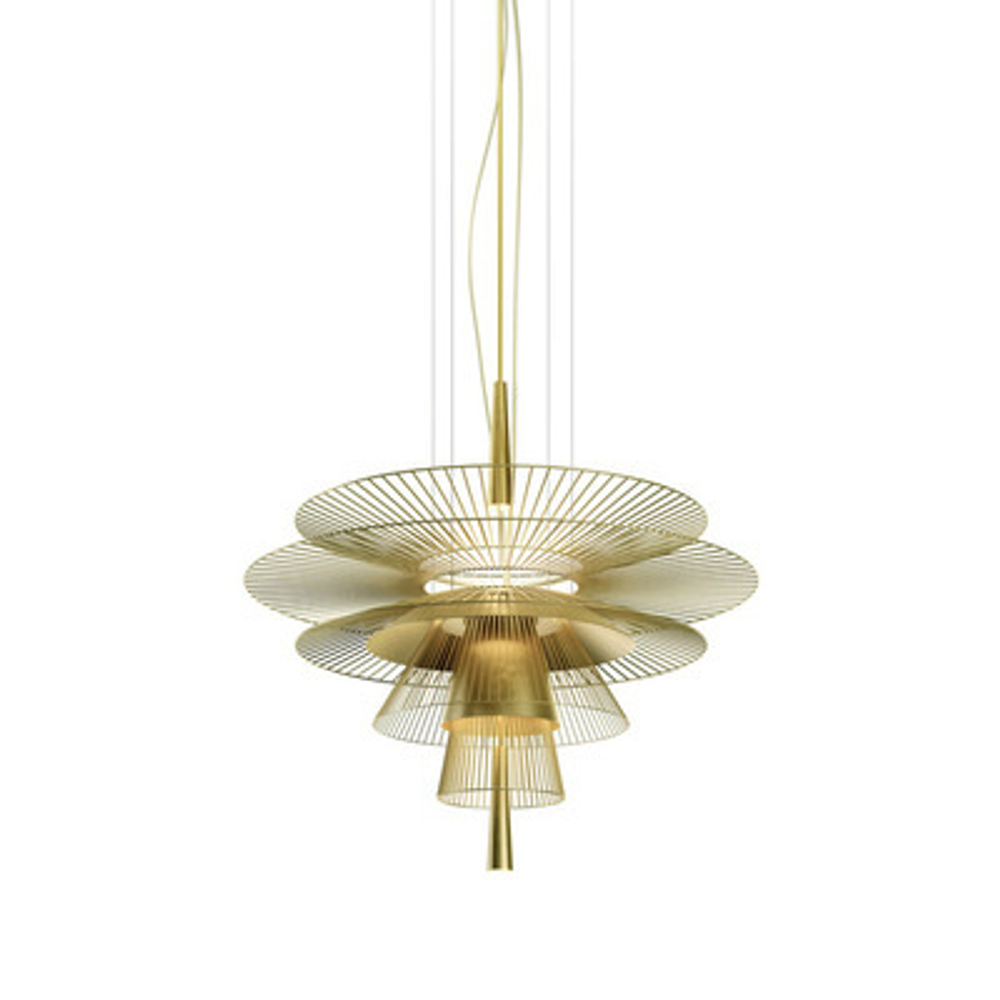 Pendant design lamp  GRAVITY (M) by Forestier (Gold)
