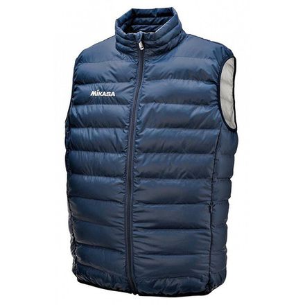 Жилет муж. MIKASA MT191-036-2XL, р.2XL, 100% полиэстер, темно-синий