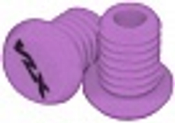 Грипстопы"VLX"кратоновые "пробки" фиолетовые, клон ODI, пара.