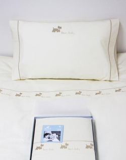 Детское постельное белье Собачки New бежевый от Bovi