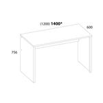 DOORSET, Стол письменный 140. Цвет ДУБ НАВАРРА
