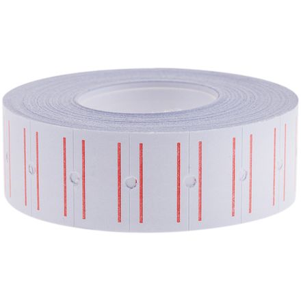 Этикет-лента 21*12мм, 1000 шт, белая, Спейс