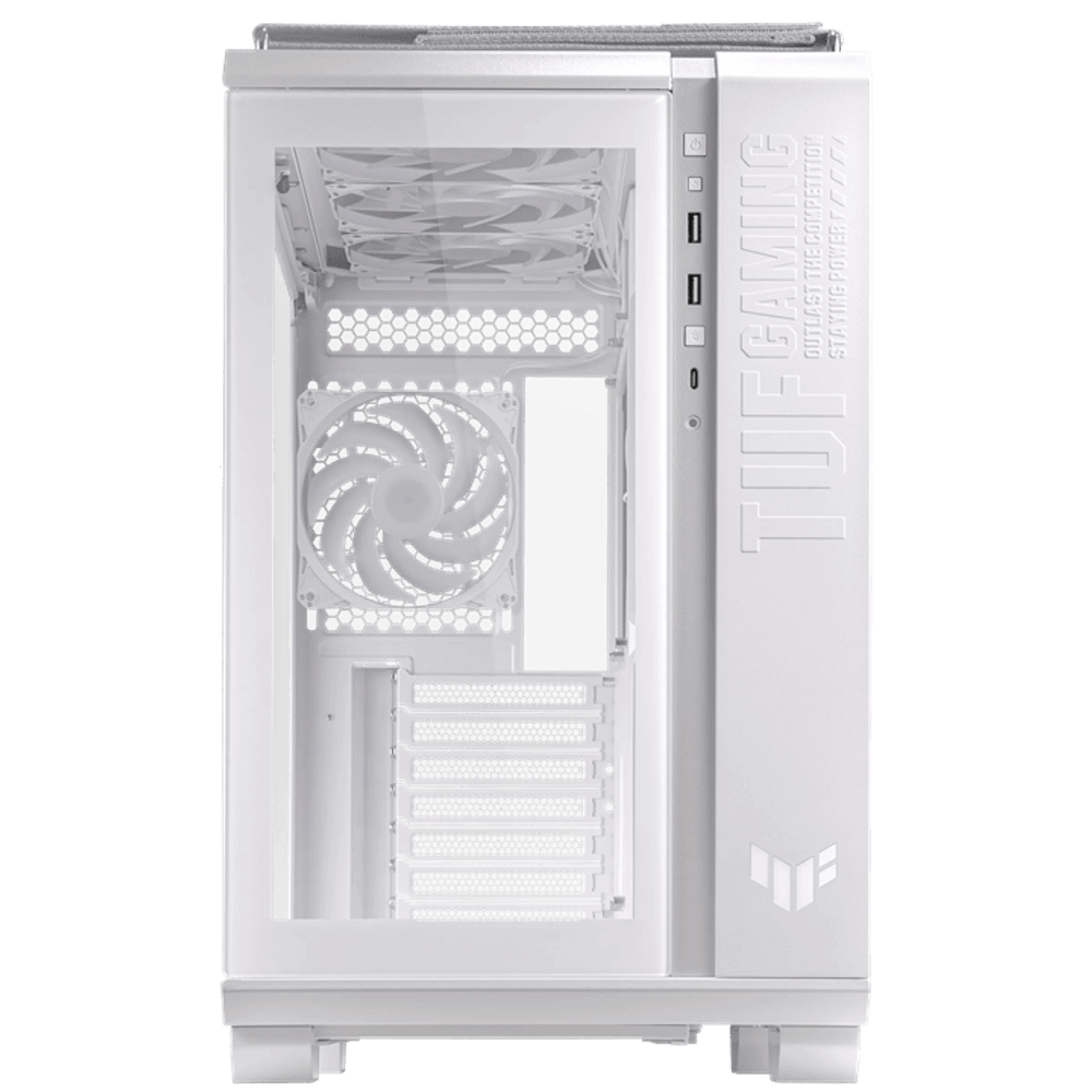 Корпус ASUS TUF Gaming GT502 PLUS TG ARGB WHITE ATX/mATX/mITX GT502 PLUS/WHT/TG//