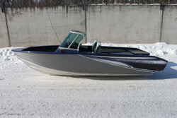 Катер-лодка алюминиевая WINDBOAT 4.6 DC EvoFish