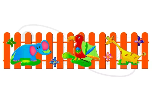 Ограждение детской площадки «Африка»
