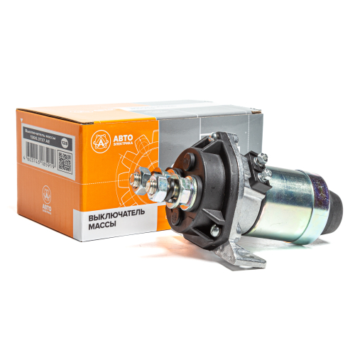 Выключатель массы дистанционный, ГАЗ, ТВЭКС, КЗК, ПТЗ, 12 В, 50 А, 4-х контактный (ан. ВК861)