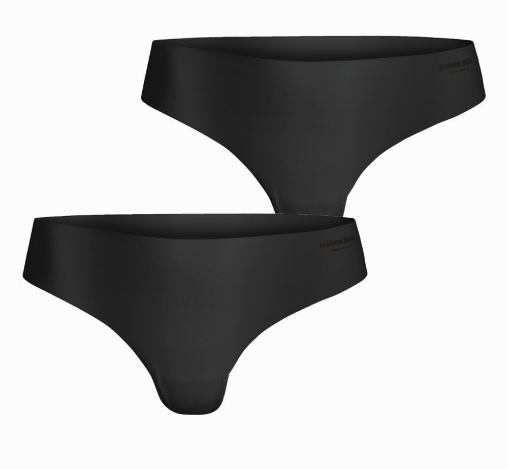 Спортивные трусы Bjorn Borg Performance Thong 2P - black