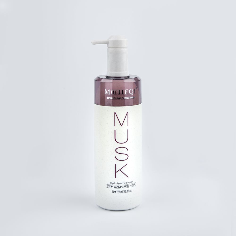 Уценка MOCHEQI MUSK CONDITIONER / Питательный кондиционер c гидролизованным коллагеном и ферментированным экстрактом зародышей риса